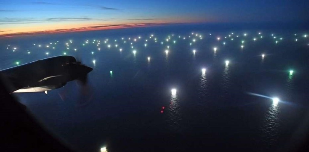 Tracking The Asian Fishing “Armada” That Sucks Up Tons Of Seafood Off Argentina’s Coast